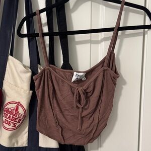 Princess Polly Chocolate Brown Camisole